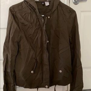 Women’s army green sweatshirt